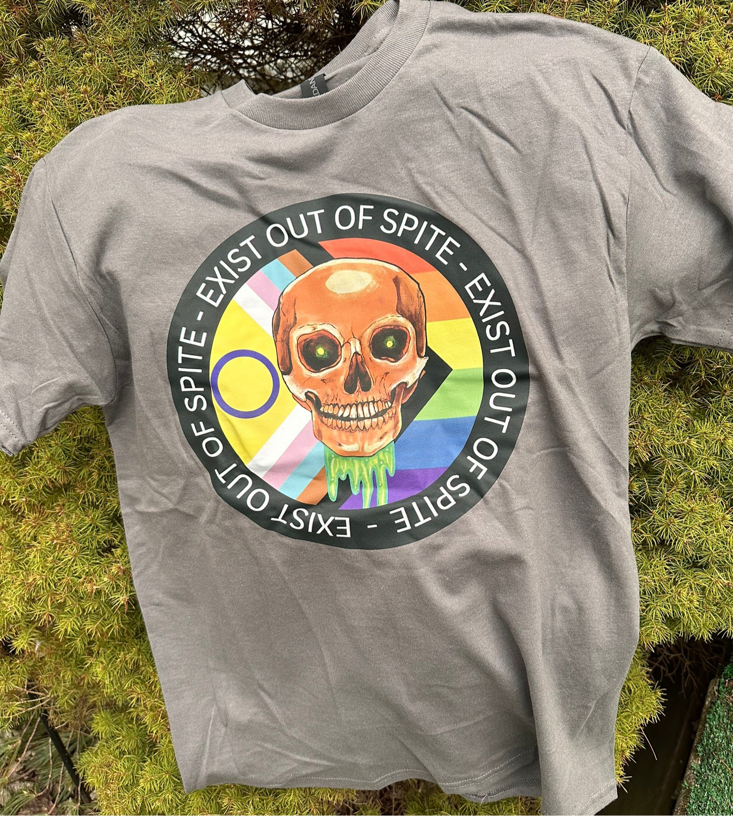 “Exist Out of Spite” T-shirt 2.0