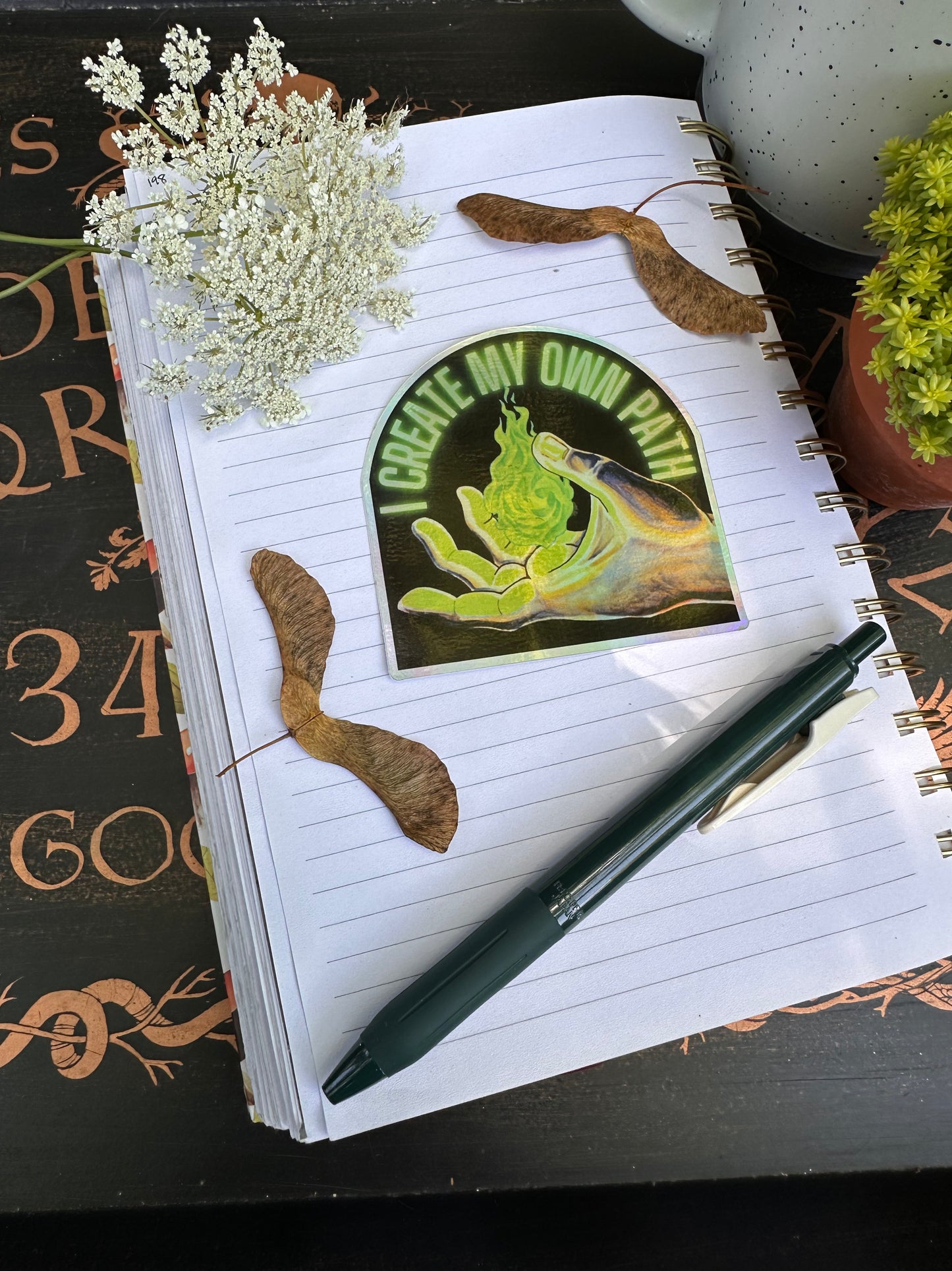 journal journaling bujo halloween motivational inspirational skateboard