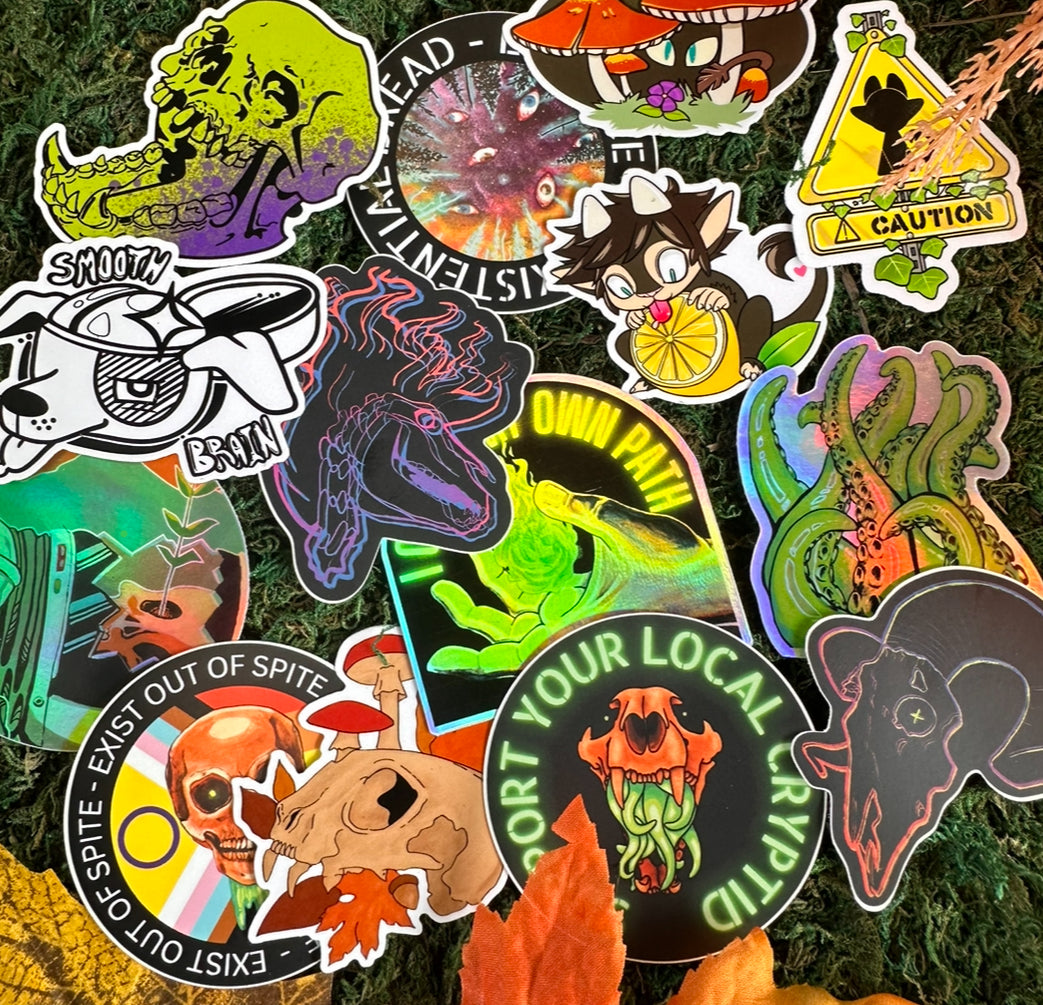 Vinyl Stickers – Octopuss Design