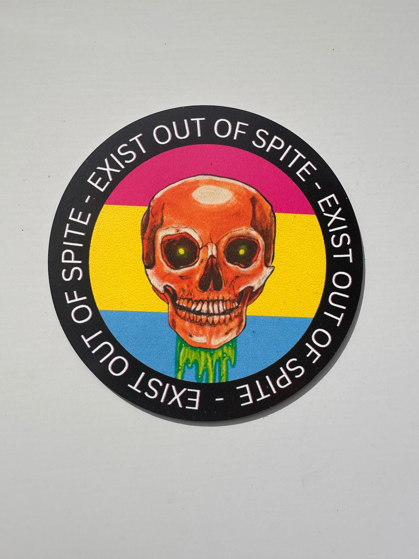 "Exist Out of Spite" LGBTQIA+ Pride Magnet