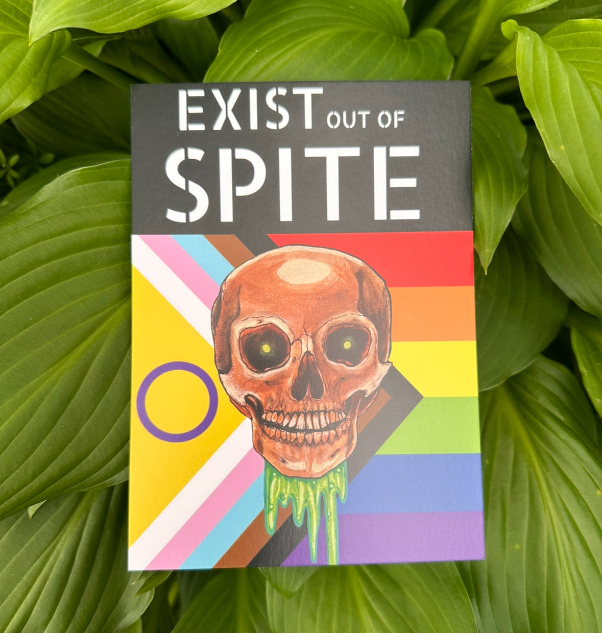 pride lgbt lgbtqia wrath spite protest wall art print collage