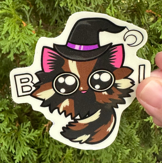 “Boo” Glow in the Dark Sticker