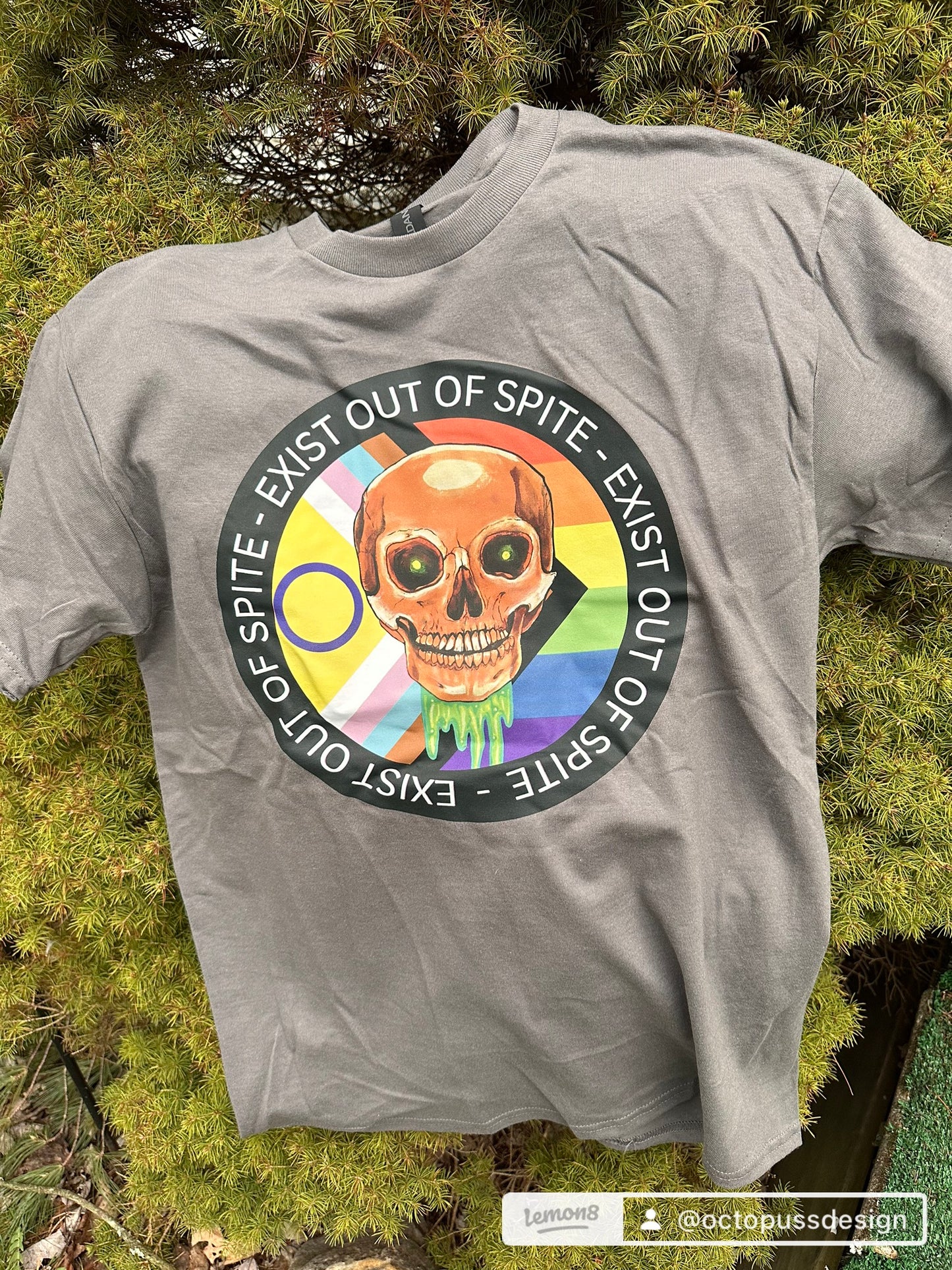 “Exist Out of Spite” T-shirt 2.0