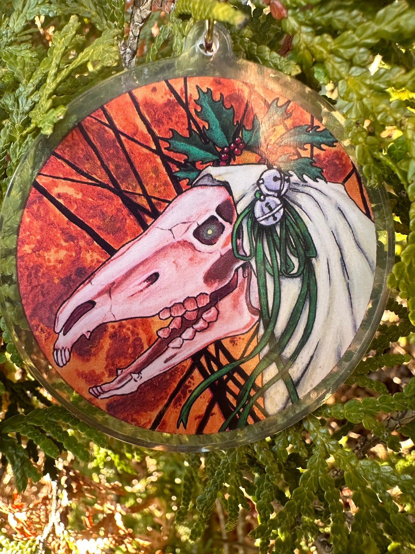 Mari Lwyd Ornament