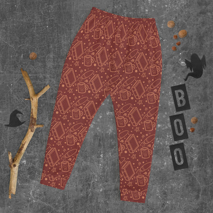 Rust Red Books Joggers