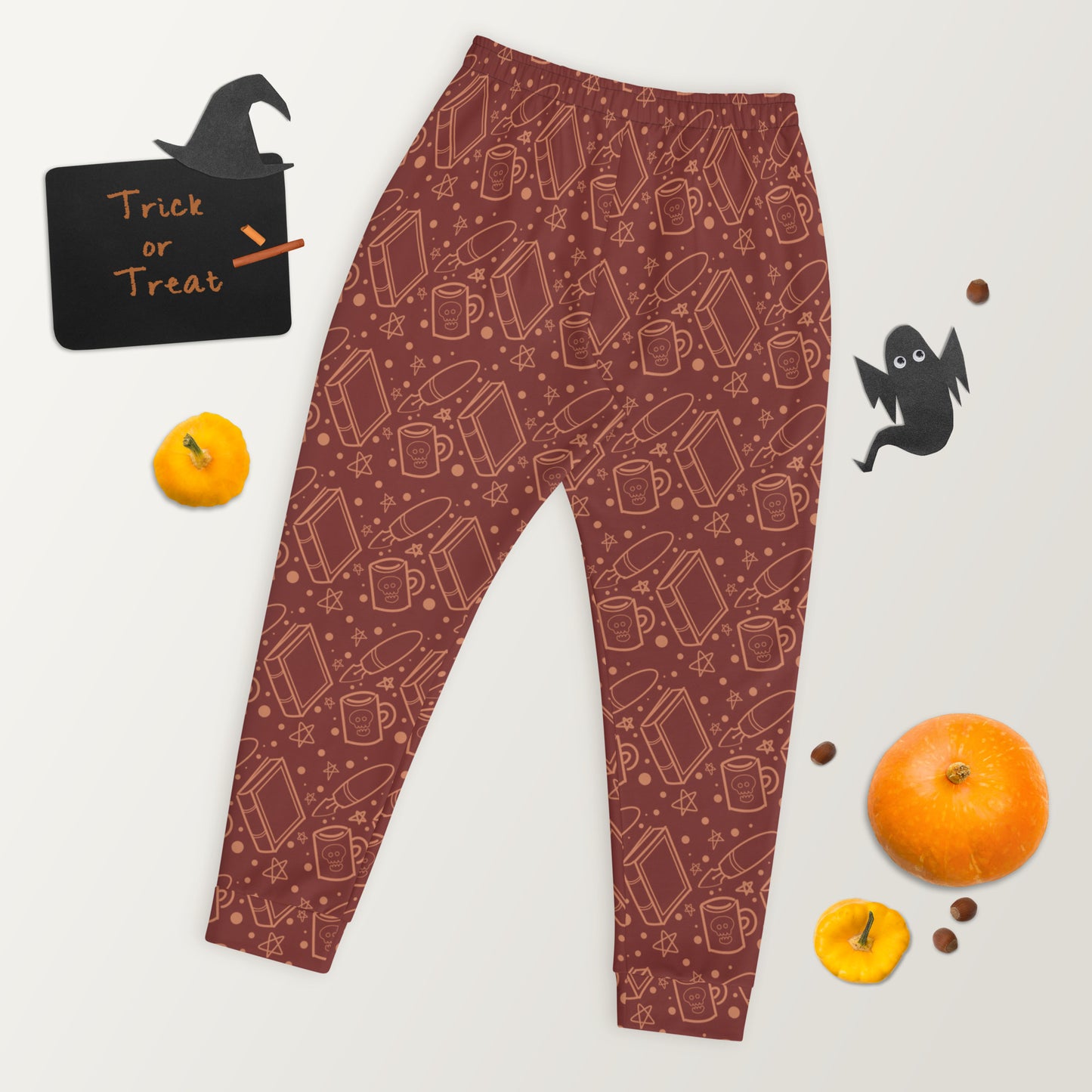 Rust Red Books Joggers