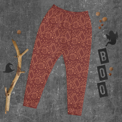 Rust Red Books Joggers