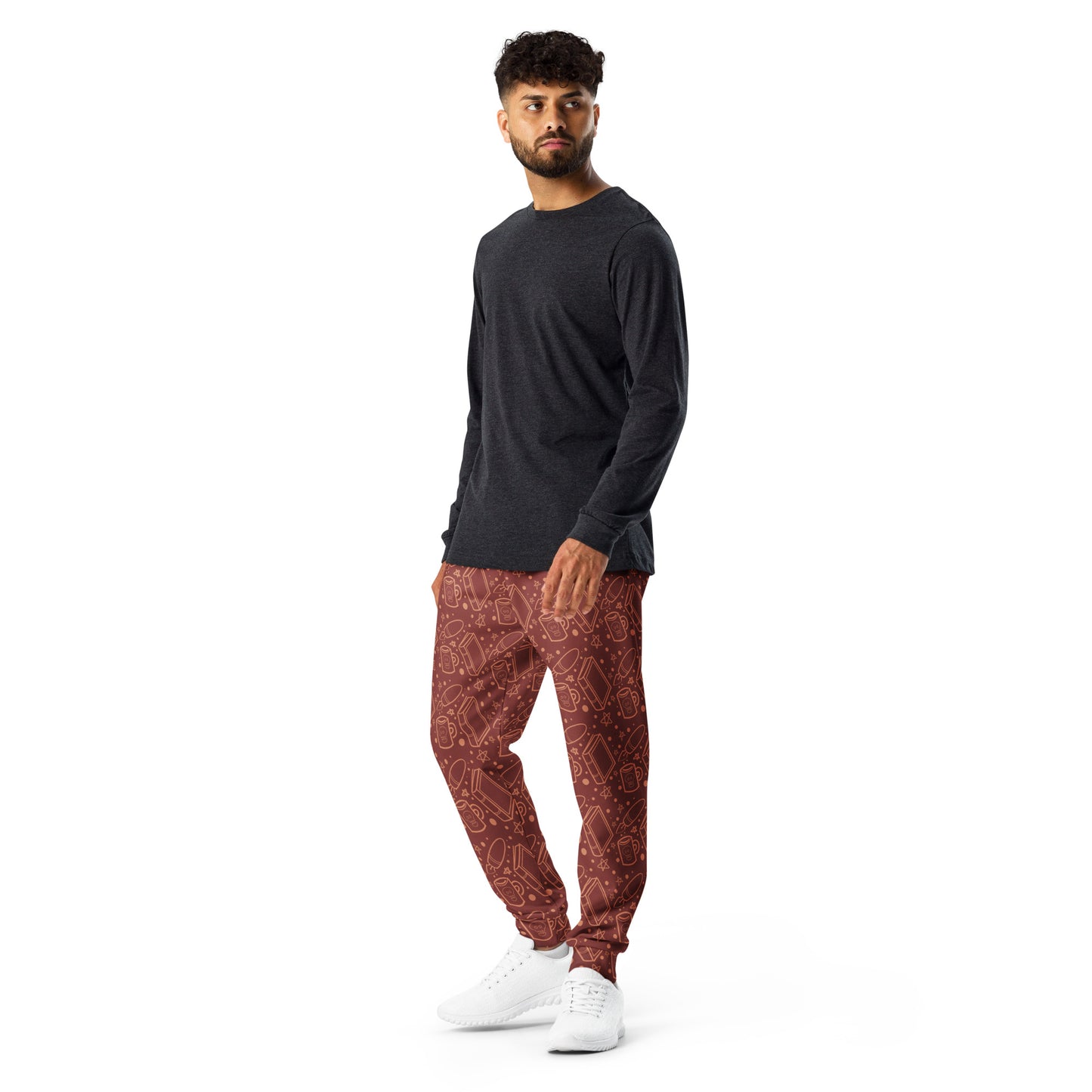 Rust Red Books Joggers